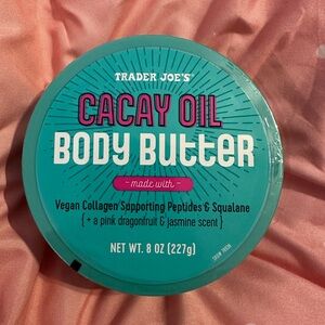 Trader Joe’s Cacay Oil Body Butter SEALED